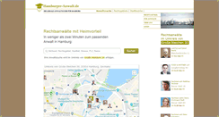 Desktop Screenshot of hamburger-anwalt.de